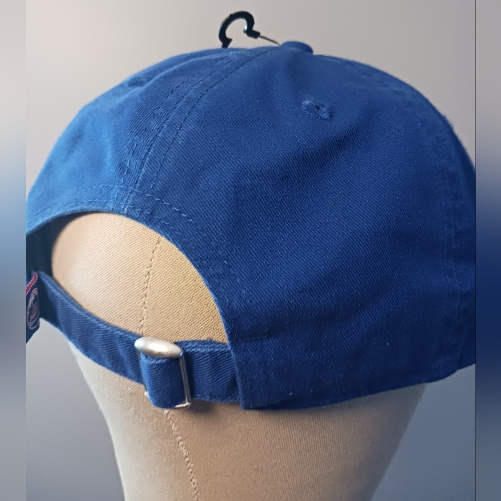 New York Mets , New Era Two-Tone 9TWENTY Hat - Royal/Orange, NEW - Picture 6 of 12